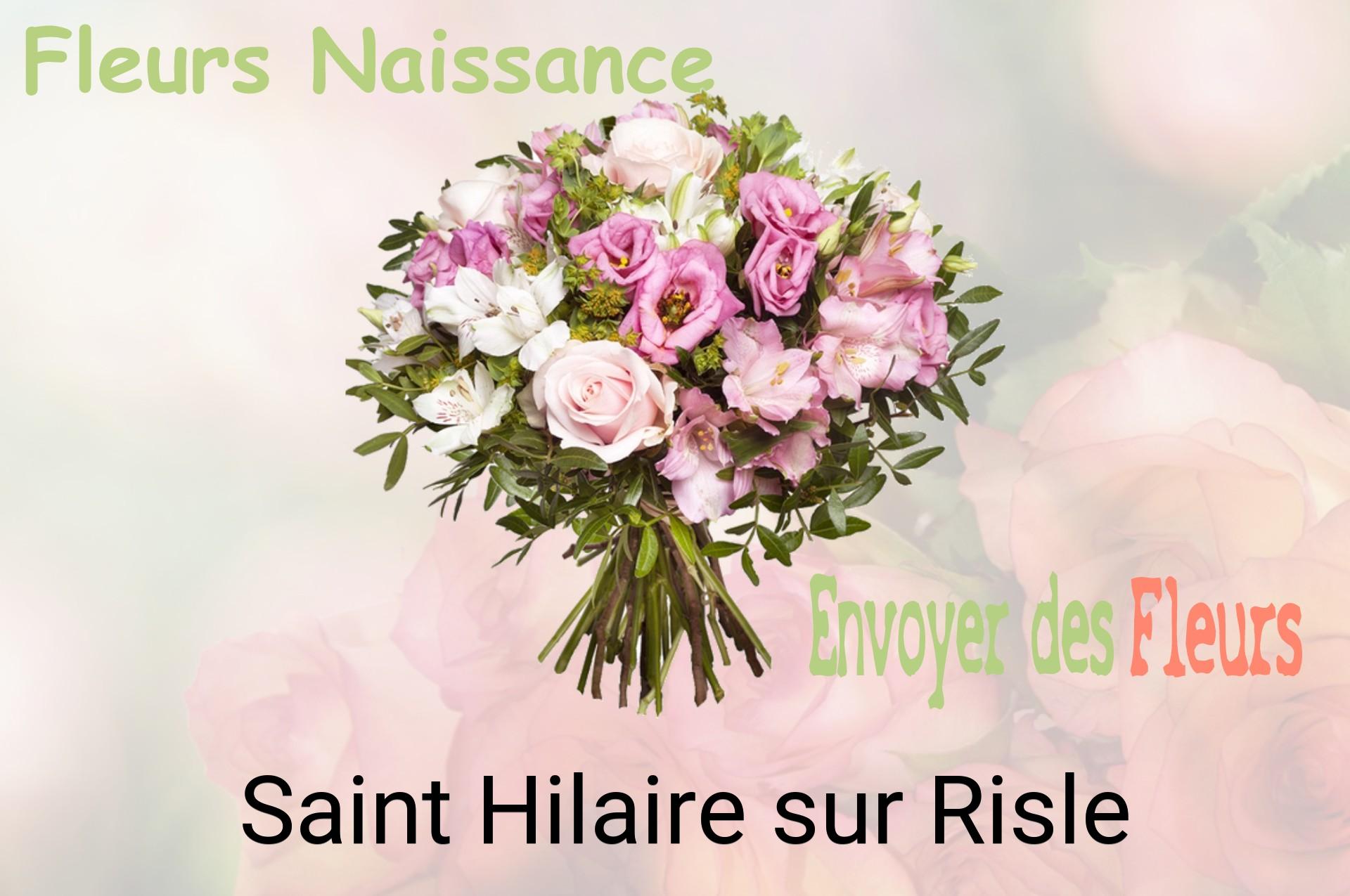 Bouquet de fleurs de naissance livré à Saint-Hilaire-sur-Risle
